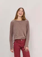 WASHED SHIRT | חום