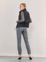 ⁦BIKER QUILT VEST | שחור⁩ – תמונה ⁦5⁩