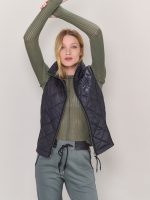 ⁦BIKER QUILT VEST | שחור⁩ – תמונה ⁦6⁩