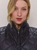 ⁦BIKER QUILT VEST | שחור⁩ – תמונה ⁦3⁩