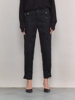 ⁦TREK PANTS | שחור⁩ – תמונה ⁦3⁩