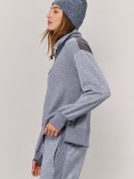 ⁦WINTER ZIP KNIT | אפור⁩ – תמונה ⁦4⁩