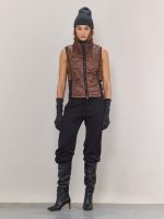 ⁦BIKER QUILT VEST | חום⁩ – תמונה ⁦2⁩