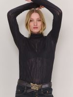 LONG BASIC TURTLENECK | שחור שקפקף