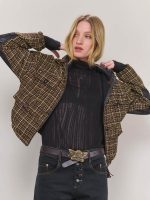 ⁦CRAZY BOMBER JACKET | חום⁩ – תמונה ⁦3⁩