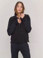 ⁦WINTER ZIP KNIT | שחור⁩ – תמונה ⁦7⁩