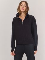 WINTER ZIP KNIT | שחור