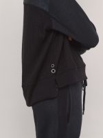 ⁦FEEL KNIT PANTS | שחור⁩ – תמונה ⁦7⁩