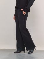 ⁦FEEL KNIT PANTS | שחור⁩ – תמונה ⁦4⁩