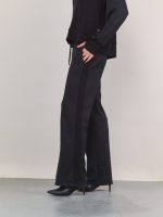 FEEL KNIT PANTS | שחור