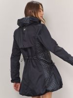 ⁦PARACHUTE COAT | שחור מחולק⁩ – תמונה ⁦4⁩