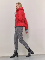 ⁦VIBE CORDEROY PANTS | אפור⁩ – תמונה ⁦3⁩