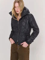 ⁦FOREVER COAT | שחור⁩ – תמונה ⁦4⁩