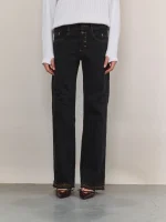 BOYFRIEND JEANS | שחור