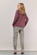 ⁦WASHED SHIRT | בורדו⁩ – תמונה ⁦3⁩