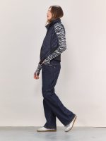 ⁦BIKER QUILT VEST | נייבי⁩ – תמונה ⁦4⁩