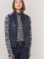 ⁦BIKER QUILT VEST | נייבי⁩ – תמונה ⁦5⁩