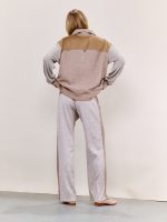 ⁦FEEL KNIT PANTS | אבן⁩ – תמונה ⁦6⁩