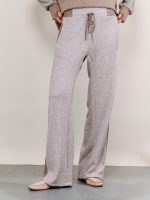 ⁦FEEL KNIT PANTS | אבן⁩ – תמונה ⁦5⁩