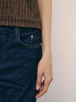 ⁦CARGO JEANS | כהה⁩ – תמונה ⁦3⁩