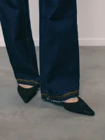 ⁦CARGO JEANS | כהה⁩ – תמונה ⁦4⁩