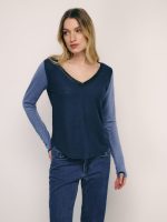 T-LIN SHIRT | נייבי