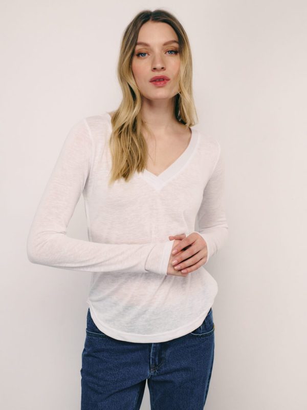 T-LIN SHIRT | לבן
