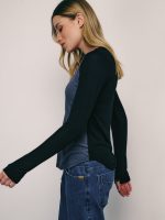 ⁦T-LIN SHIRT | אפור שחור⁩ – תמונה ⁦3⁩