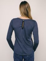 ⁦T-LIN SHIRT | שחור אפור⁩ – תמונה ⁦4⁩