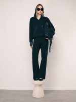 ⁦HOODIE CROCHET | שחור⁩ – תמונה ⁦3⁩