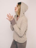 ⁦HOODIE CROCHET | אבן⁩ – תמונה ⁦2⁩