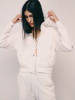 CLOUD ZIP TOP | שמנת