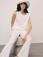 ⁦CROCHET PANTS | שמנת⁩ – תמונה ⁦2⁩