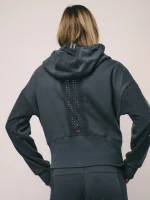 ⁦CLOUD ZIP TOP | אפור⁩ – תמונה ⁦3⁩
