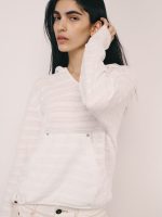 ⁦HOODIE CROCHET | שמנת⁩ – תמונה ⁦4⁩
