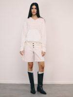 ⁦HOODIE CROCHET | שמנת⁩ – תמונה ⁦2⁩
