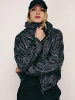 NEW PUFF COAT | מרנגו מבריק