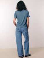 ⁦COTTON TSHIRT | כחול⁩ – תמונה ⁦2⁩