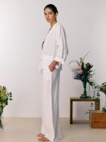 ⁦LINO BLAZER | לבן⁩ – תמונה ⁦3⁩