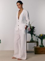 ⁦LINO BLAZER | לבן⁩ – תמונה ⁦4⁩