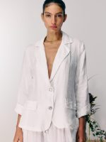 ⁦LINO BLAZER | לבן⁩ – תמונה ⁦5⁩