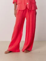⁦LINO PANTS | קורל⁩ – תמונה ⁦2⁩