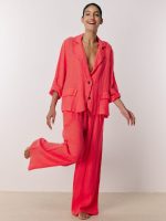 ⁦LINO BLAZER | קורל⁩ – תמונה ⁦2⁩