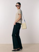 70s JEANS | חום כהה