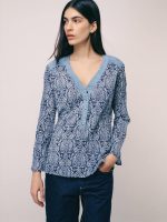 WRINKLED SHANTI SHIRT | כחול בהיר