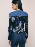 ⁦WRINKLED SHANTI SHIRT | נייבי⁩ – תמונה ⁦6⁩