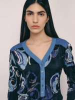 WRINKLED SHANTI SHIRT | נייבי