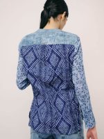 ⁦WRINKLED SHANTI SHIRT | כחול⁩ – תמונה ⁦5⁩