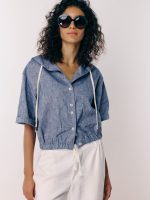 ⁦VENICE BUTTON-UP | ג׳ינס⁩ – תמונה ⁦5⁩