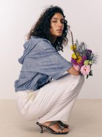 ⁦VENICE BUTTON-UP | ג׳ינס⁩ – תמונה ⁦2⁩